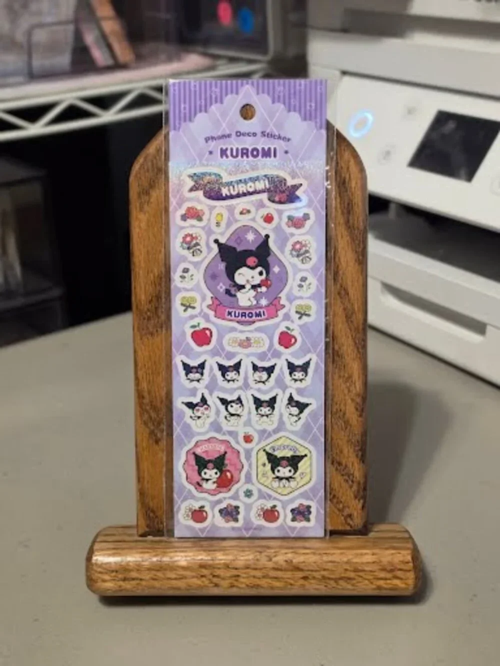 STK-2575 Kuromi Licensed Sticker Sheet